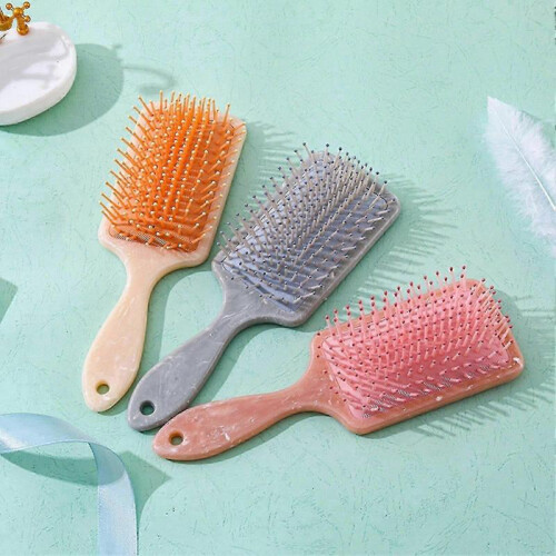 Scalp Massage Comb Yellow 1