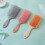 Scalp Massage Comb Yellow 4