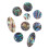9PCS Saxophone Finger Pads Saxophone Key Buttons 6