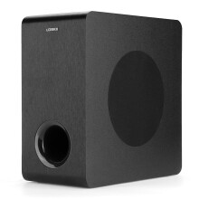 Powered Bluetooth Subwoofer Compact Speaker Deep Base 6.5 inch 60W Built-in Amplifier Home Audio Theater for TV Optical RCA