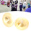 2 Pcs Kid Cymbals Copper Wood Handle Belly Dancing 11
