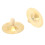 2 Pcs Kid Cymbals Copper Wood Handle Belly Dancing 5
