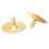 2 Pcs Kid Cymbals Copper Wood Handle Belly Dancing 4