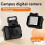 HD1080P Mini Camera Portable Pocket Camcorder with LCD Screen 2