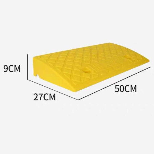 Uphill Speed Bumps Steps Black and Yellow Color 1
