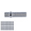 20pcs Wheel Conversion Stud 50mm Length 33mm Shank 9