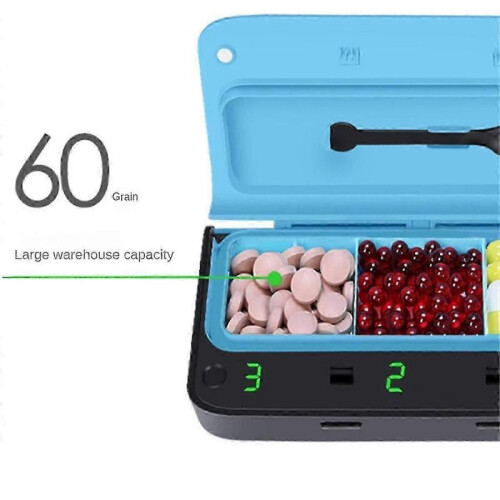 2025 Pill Box Smart Electronic Medicine Pill Box Time Capsule Weekly Pill Box 1