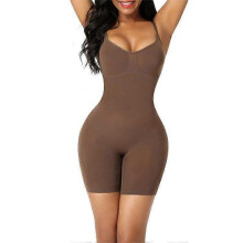 (XXXL)Women's Shapewear One-Piece Shapewear Slimming Garment with Arm Lift and Waist Cincher brown