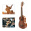 30in Ukulele Rosewood 4 String Easy to Play 10