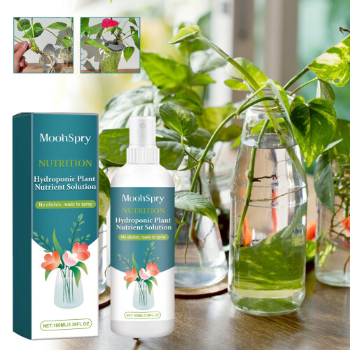 (100ml) Hydroponic plant nutrient solution Liquid potted flowers and fertilizer Vegetables and bamboo hydroponic nutrient solution 1