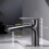 Copper gunmetal grey electroplating hot and cold water faucet 4