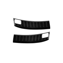 For Mazda CX-90 2024 2025 Stainless Steel Inner Rear Bumper Foot Plate Protector Trunk Door Sill Stickers Car Accessories