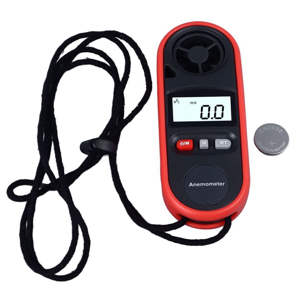 Anemometer Handheld Digital Wind Speed Meter Gauge