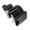 2-in-1 Stroller Cup Holder & Phone Rack Black & Gray, ABS Plastic 8