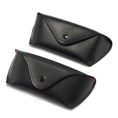 (mesh case) Fashionable black sunglasses case, portable eyewear case 2