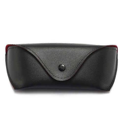 (glossy case) Fashionable black sunglasses case, portable eyewear case