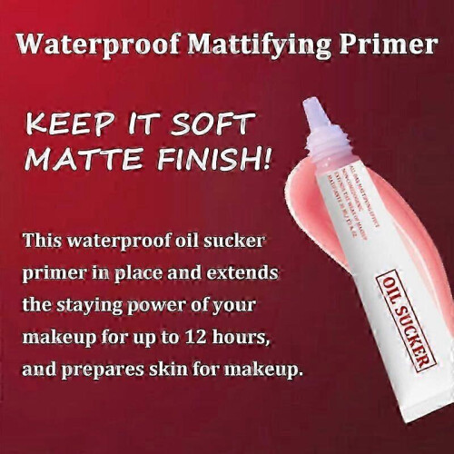 Oil Sucker, Extreme Mattifying Alkaline Primer, Natural matte Primer 2