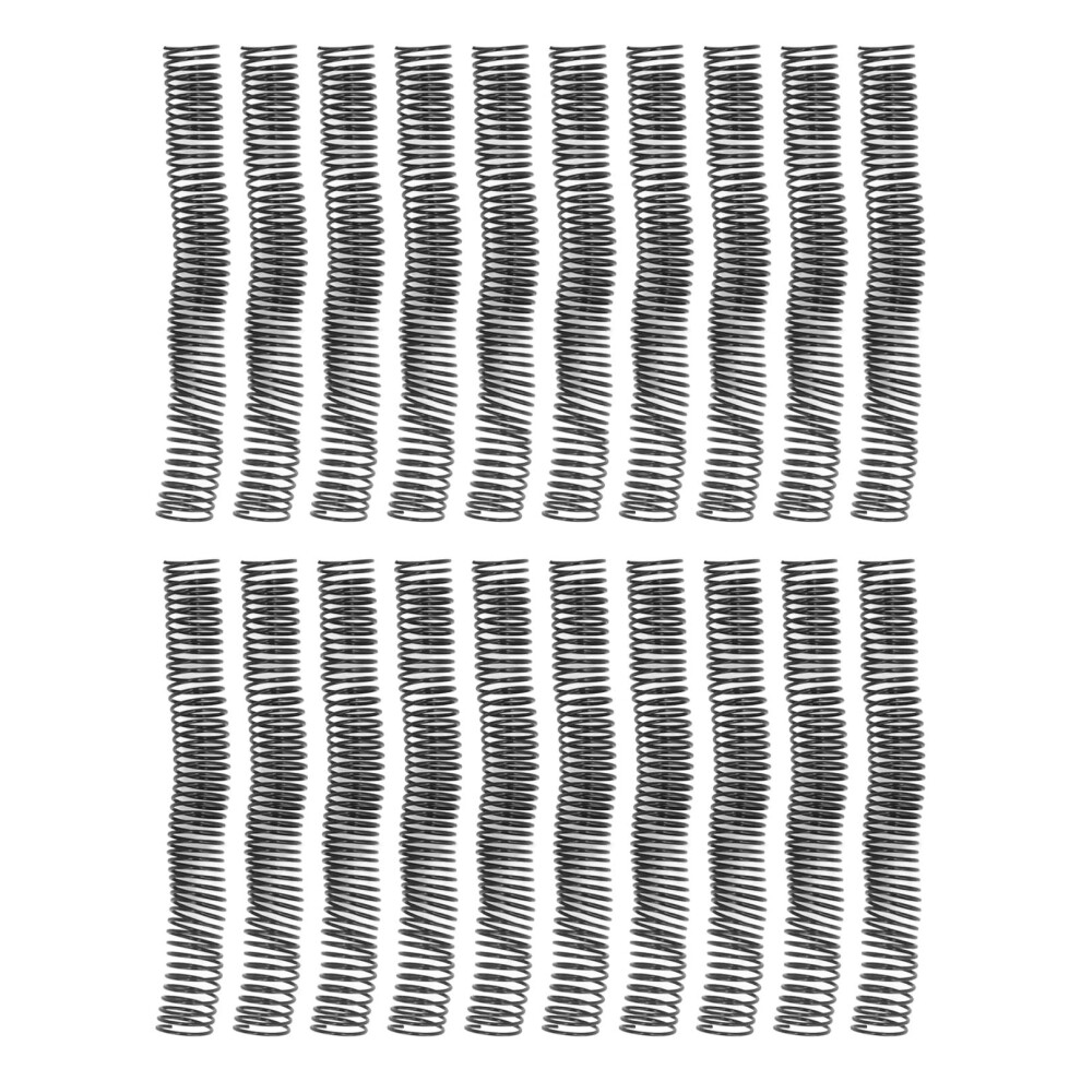 20Pcs Plastic Spiral Binding Coils 32mm Diameter