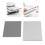 2 Pcs Set Embossing Mat Polycarbonate Plastic 11