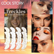 (2) Party Freckles Stickers Hot Stamping Gold & Silver 8-Pack