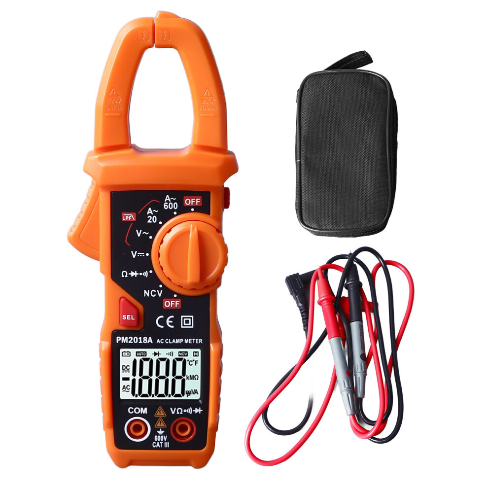 Clamp Multimeter High Accuracy Backlight Display
