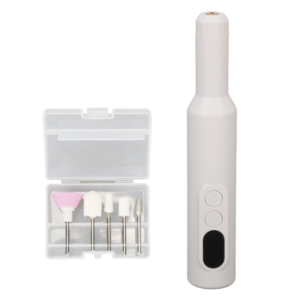 Rechargeable LED Nail Drill 18000RPM Portable Electric Manicure Device