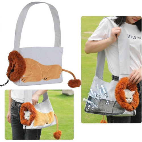 (L) Pet carrying bag for taking cats out, single shoulder bag 1
