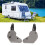 2pcs Car Seat Angle Adjuster Regulator Cold Rolled 11