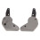 2pcs Car Seat Angle Adjuster Regulator Cold Rolled 3