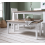 Noa and Nani Canterbury Hallway Bench Entryway Medium in White and Dark Pine 5