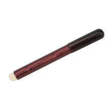 Portable Lip Brush with Artificial Fiber Round Head for Smudging and Concealing