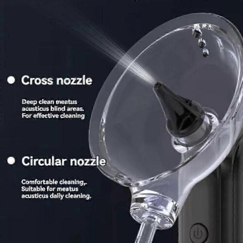 (White) Earclean Pro,Electric Ear Cleaner 2