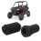 Pair Steering Rack Boots Rubber Pinion Bellow 12