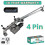 FRONT WINDSHIELD WIPER MOTOR LINKS RHD FOR AUDI Q7 4L SUV 2006-2015 1