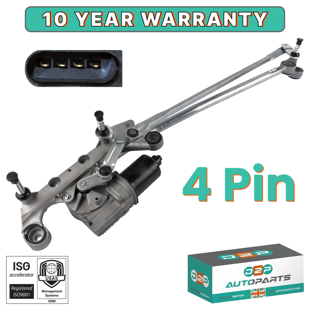 Front Windshield Wiper Motor Links Rhd For Audi Q7 4L Suv 2006-2015 5060520804750
