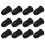 12Pcs Guitar Ferrules String Cap Mounting Buckle 6