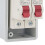 Außen-IP65-Box C16+C20 2-Wege 230/400V AC 12