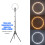 29cm USB Powered Circle LED Light Wick 3200K-5600K Adjustable Brightness 5