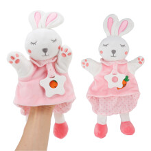 Manta de dentición Conejito bebé 38x16x8cm Peluche suave