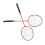LEIJIAER Badminton Racket Offensive Iron Alloy 7