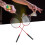 LEIJIAER Badminton Racket Offensive Iron Alloy 12