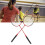 LEIJIAER Badminton Racket Offensive Iron Alloy 11