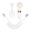 Children's Handheld Shower Head with Massage Feature & Stick Bracket Support 2