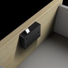 360 Smart Fingerprint Drawer Lock with USB Backup & Breathing Light