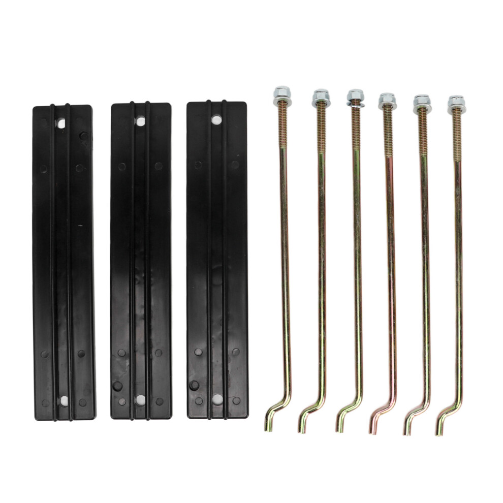 Battery Hold Down Plate Kit With Rod Washer Nut 9121376423369