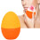 Eiförmiger Silikon-Eis-Gesichtsroller Orange 16