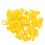 100 Stück Geflügel-Beinringe 16mm/0,63in Gelb 7