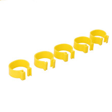 Anillos para patas de aves PF16 100 piezas Amarillo 16mm/0.63in