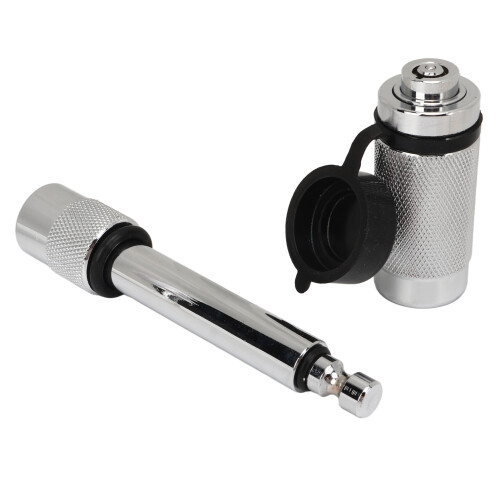Trailer Tongue Coupler Lock Silver Electrophoretic 2