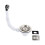 McAlpine McAlpine 1.5" Universal Basket Strainer Waste and Oflow Brushed Nickel 1